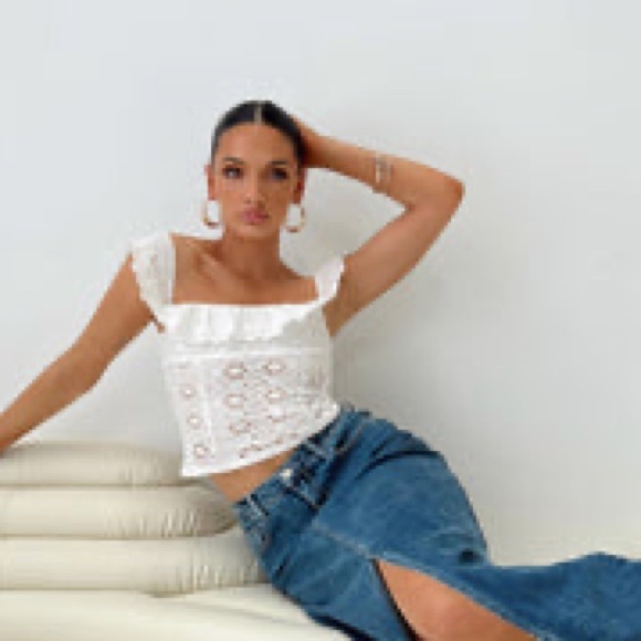 DEBELLA TOP WHITE - Picture 4 of 11